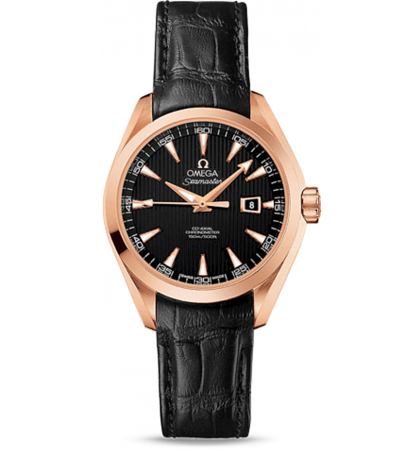 231.53.34.20.01.002 Omega Aqua terra 150m co-axial Seamaster Ladies