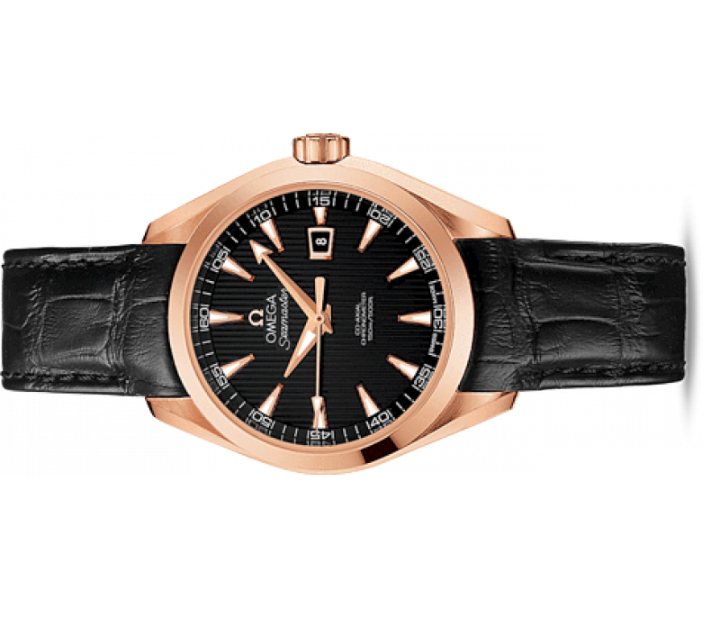 231.53.34.20.01.002 Omega Aqua terra 150m co-axial Seamaster Ladies