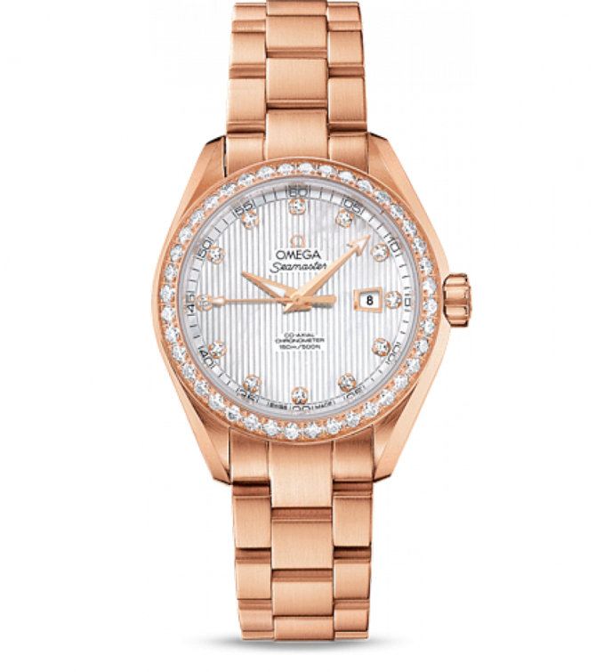 Omega 231.55.34.20.55.002 Seamaster Ladies Aqua terra 150m co-axial - фото 1