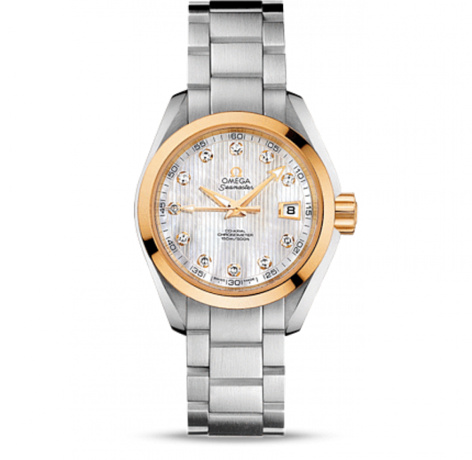 Omega 231.20.30.20.55.004 Seamaster Ladies Aqua terra 150m co-axial - фото 1