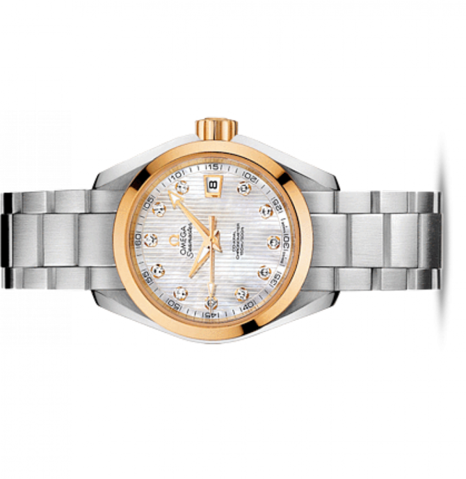 Omega 231.20.30.20.55.004 Seamaster Ladies Aqua terra 150m co-axial - фото 2