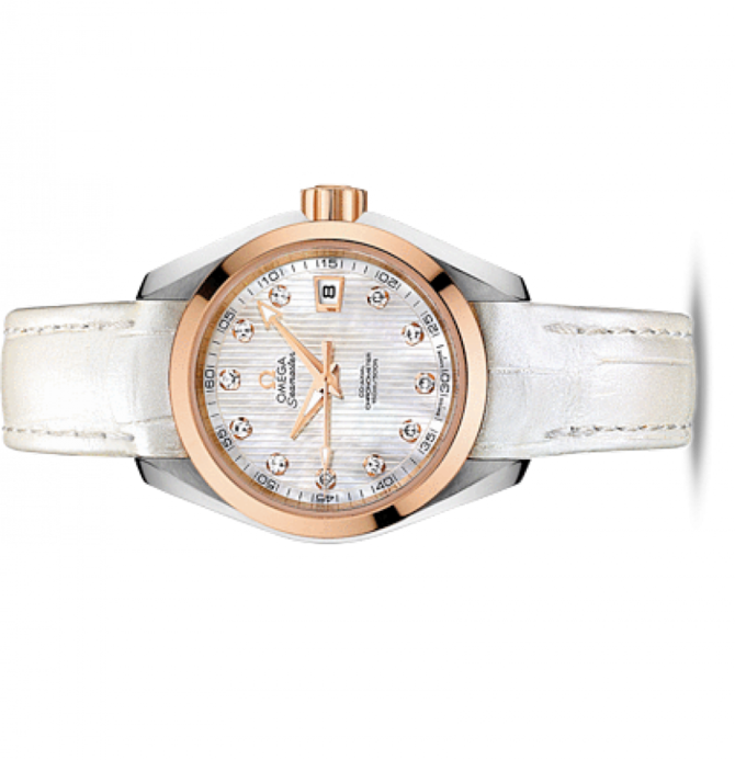 Omega 231.23.30.20.55.001 Seamaster Ladies Aqua terra 150m co-axial - фото 2