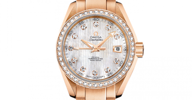 Omega 231.55.30.20.55.001 Seamaster Ladies Aqua terra 150m co-axial - фото 3