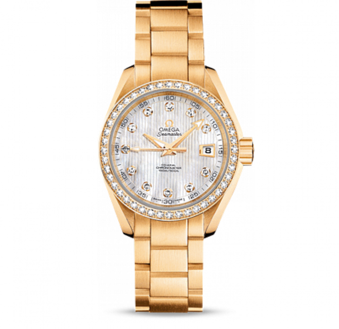 Omega 231.55.30.20.55.002 Seamaster Ladies Aqua terra 150m co-axial - фото 1