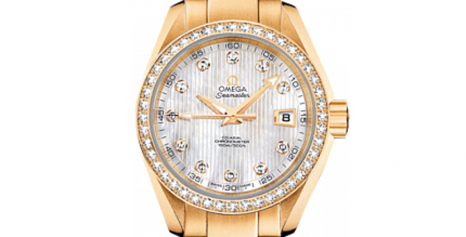 Omega 231.55.30.20.55.002 Seamaster Ladies Aqua terra 150m co-axial - фото 3