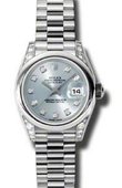 Rolex Datejust Ladies 179296 gbdp 26mm Platinum
