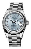 Rolex Datejust Ladies 179166-83136 26mm Platinum