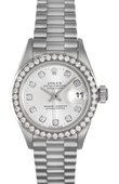 Rolex Часы Rolex Datejust Ladies 179136 wdp 26mm Platinum