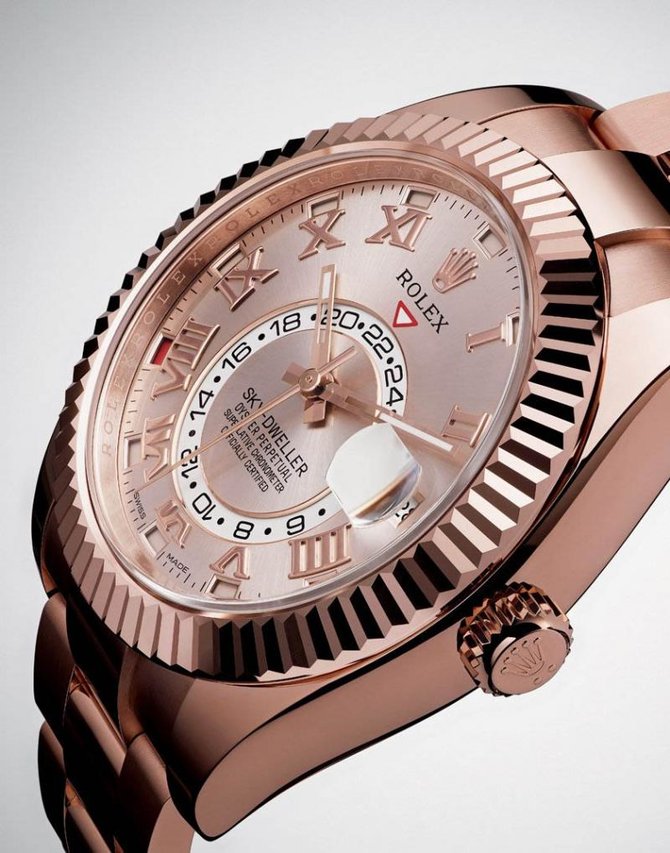 Rolex 326935 Sky-Dweller 42mm Everose Gold - фото 5