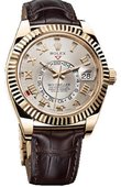 Rolex Часы Rolex Sky-Dweller 326138 42mm Yellow Gold