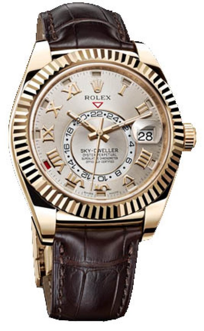 Rolex 326138 Sky-Dweller 42mm Yellow Gold - фото 1