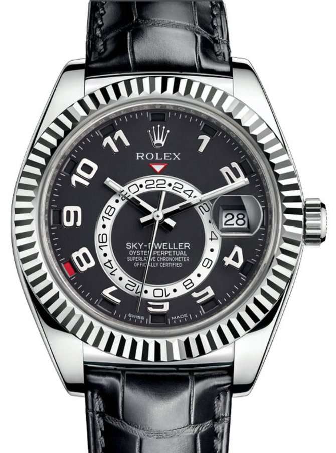 Rolex 326139 Sky-Dweller 42mm White Gold - фото 1
