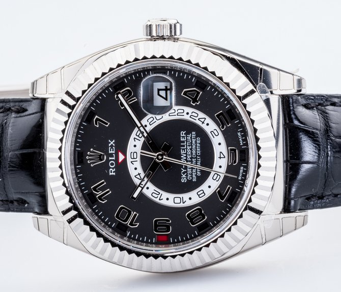 Rolex 326139 Sky-Dweller 42mm White Gold - фото 4
