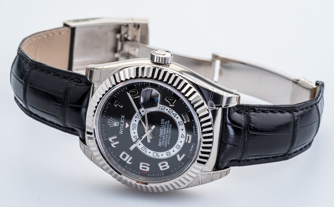 Rolex 326139 Sky-Dweller 42mm White Gold - фото 5