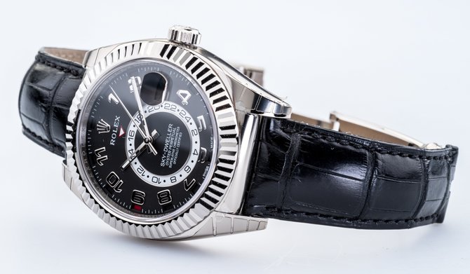 Rolex 326139 Sky-Dweller 42mm White Gold - фото 8