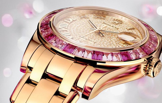Rolex 81348SARO Datejust Ladies Pearlmaster 34 - фото 4