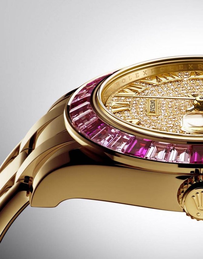 Rolex 81348SARO Datejust Ladies Pearlmaster 34 - фото 5