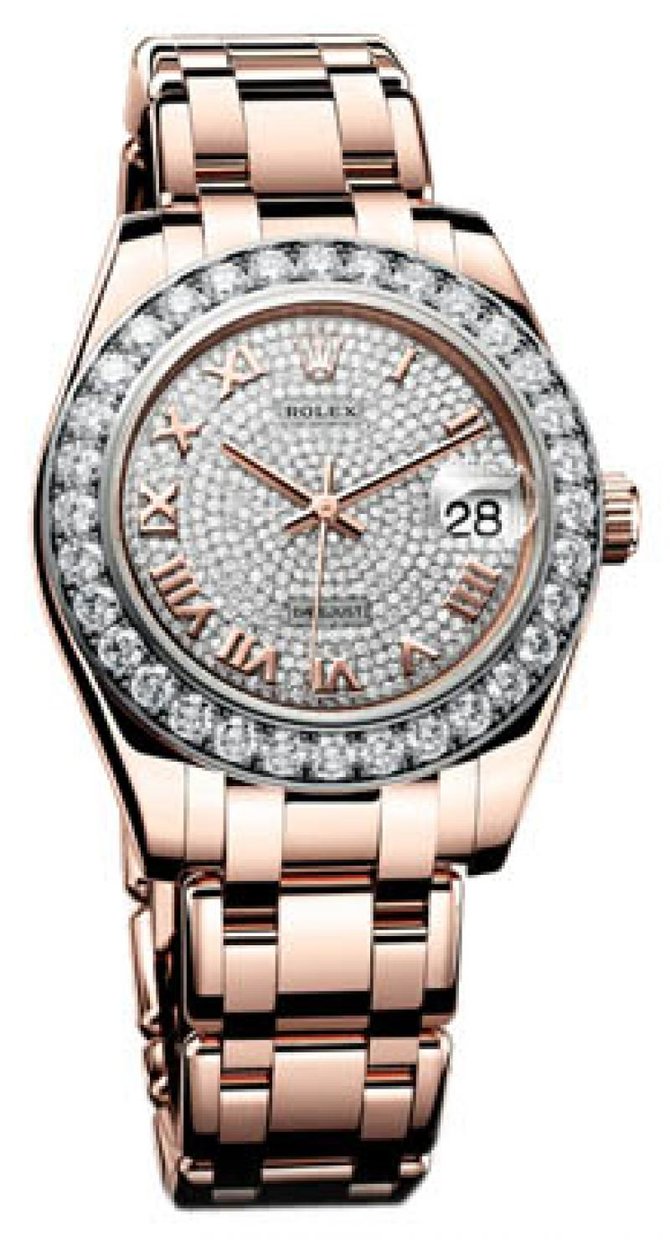 Rolex 81285 Datejust Ladies Pearlmaster 34