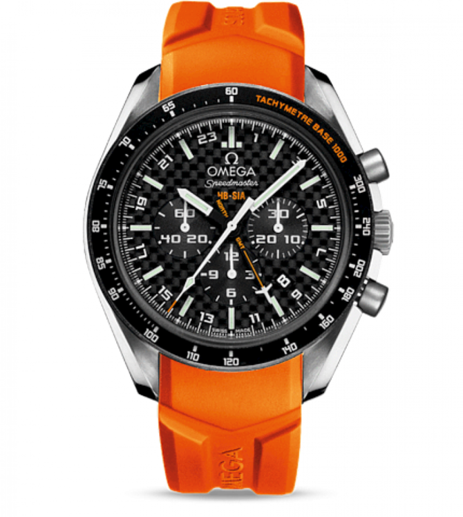 Omega 321.92.44.52.01.003 Speedmaster HB-Sia co-axial GMT chronograph numbered edition - фото 1