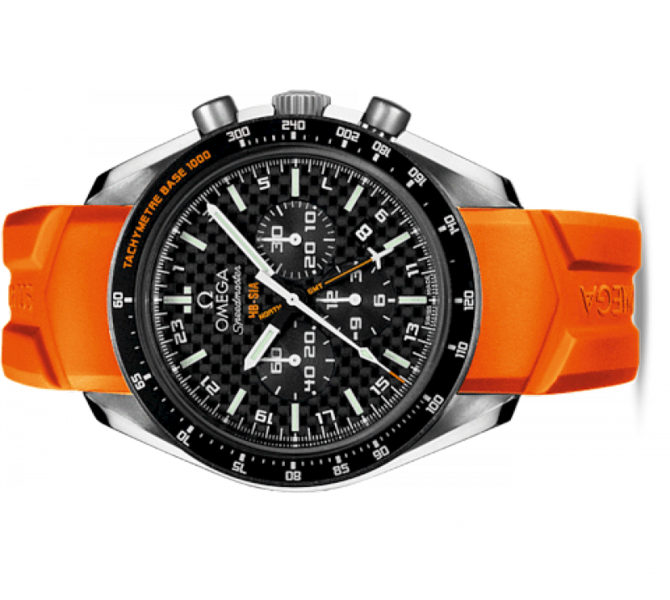 Omega 321.92.44.52.01.003 Speedmaster HB-Sia co-axial GMT chronograph numbered edition - фото 2