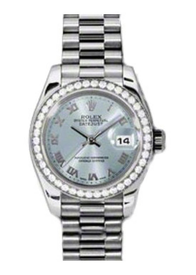 Rolex 179136 ibrp Datejust Ladies 26mm Platinum - фото 1