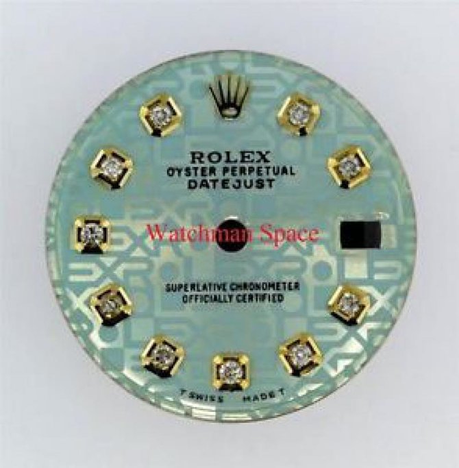 Rolex 179136 Blue Jubilee D Datejust Ladies 26mm Platinum - фото 3