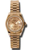 Rolex Datejust Ladies 179175 chrp 26mm Everose Gold 