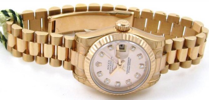 Rolex 179175 chdp Datejust Ladies 26mm Everose Gold  - фото 4