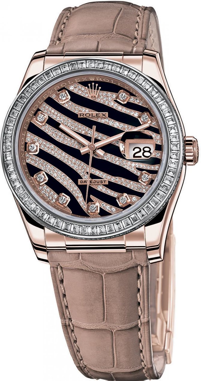 Rolex 116185 BBR Cr Datejust Royal Pink 36mm Everose Gold - фото 1