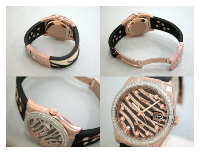 Rolex 116185 BBR Datejust Royal Pink 36mm Everose Gold - фото 2