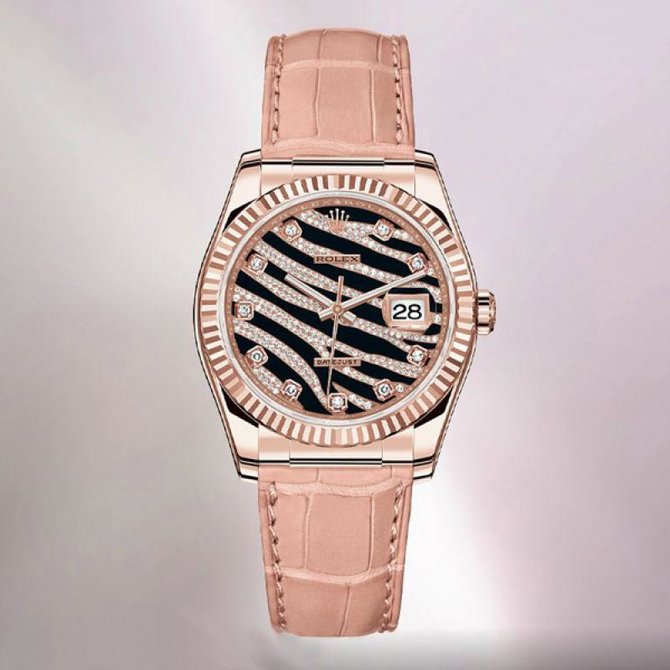 Rolex 116135 Datejust Ladies Royal Pink 36mm Everose Gold - фото 2