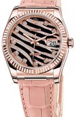 Rolex Часы Rolex Datejust Ladies 116135 Royal Pink 36mm Everose Gold
