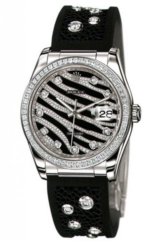 Rolex 116189BBR Datejust Royal Black 36mm White Gold - фото 2