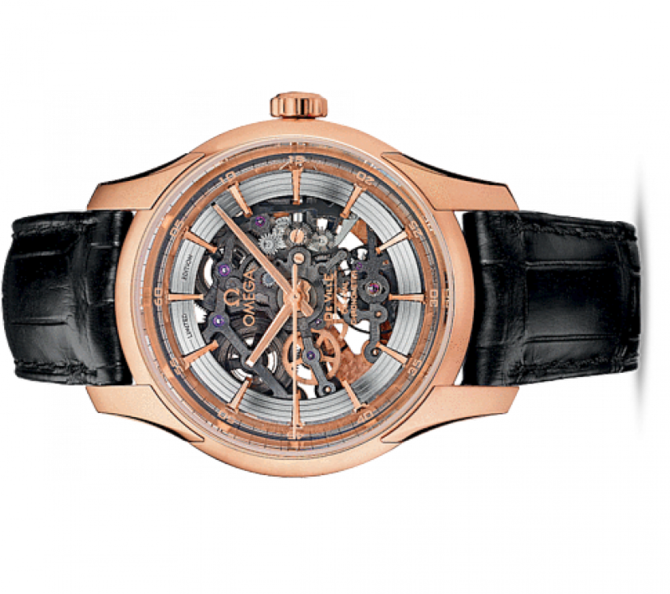 Omega 431.53.41.21.64.001 De Ville Hour vision Limited edition - фото 2