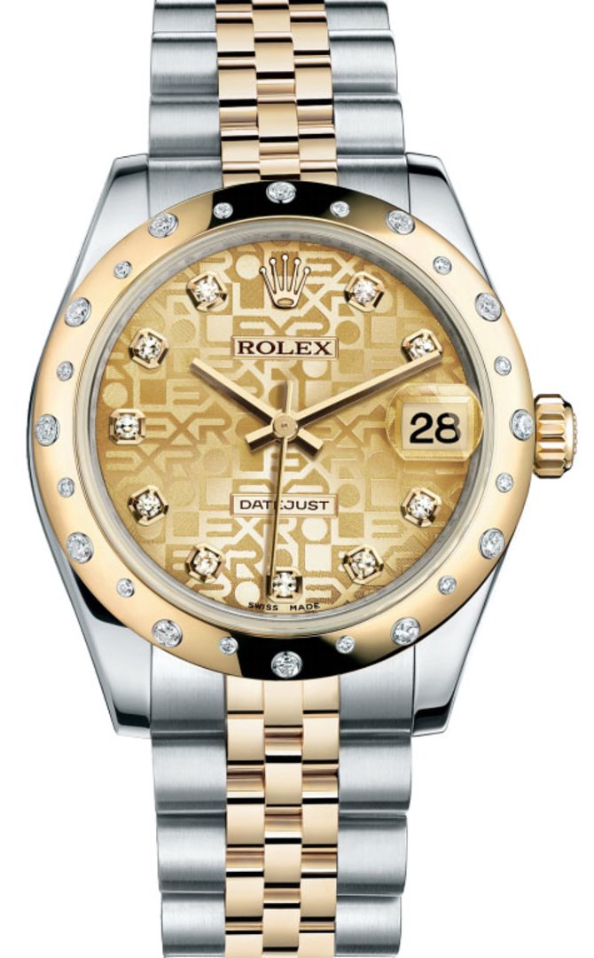 Rolex 178343 chjdj Datejust 31mm Steel and Yellow Gold 