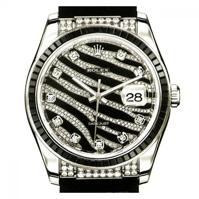 Rolex 116199-SANR Datejust 36mm White Gold - фото 2