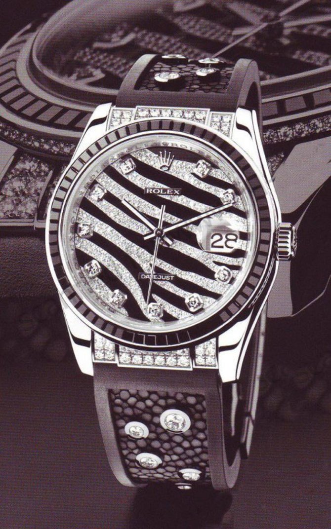 Rolex 116199-SANR Datejust 36mm White Gold - фото 6