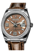 Rolex Datejust Ladies 116189 Bronze 36mm White Gold