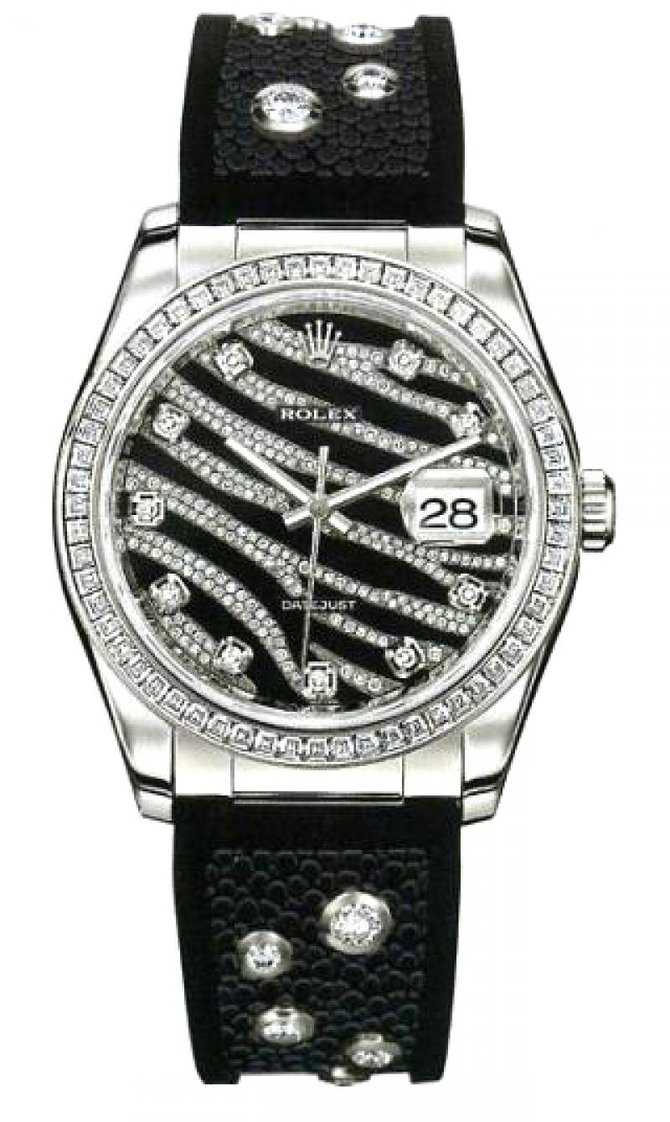 Rolex 116189 BBR Datejust 36mm White Gold - фото 1
