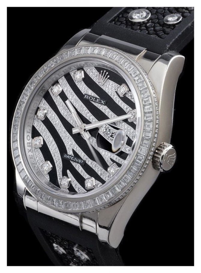 Rolex 116189 BBR Datejust 36mm White Gold - фото 3