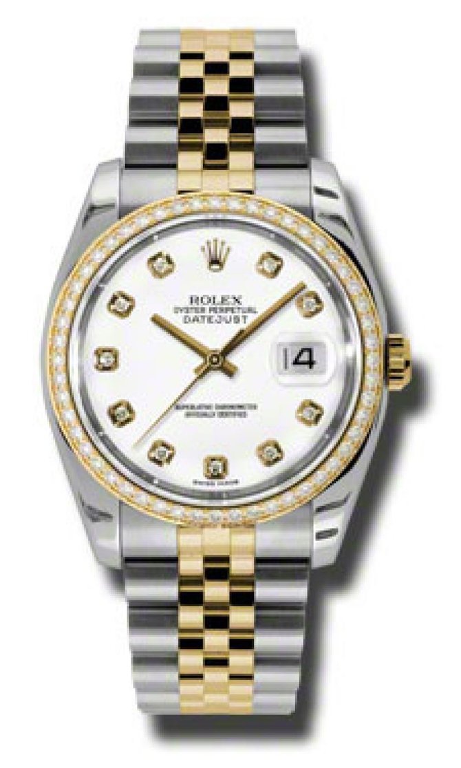Rolex 116243 wdj Datejust 36mm Steel and Yellow Gold - фото 3