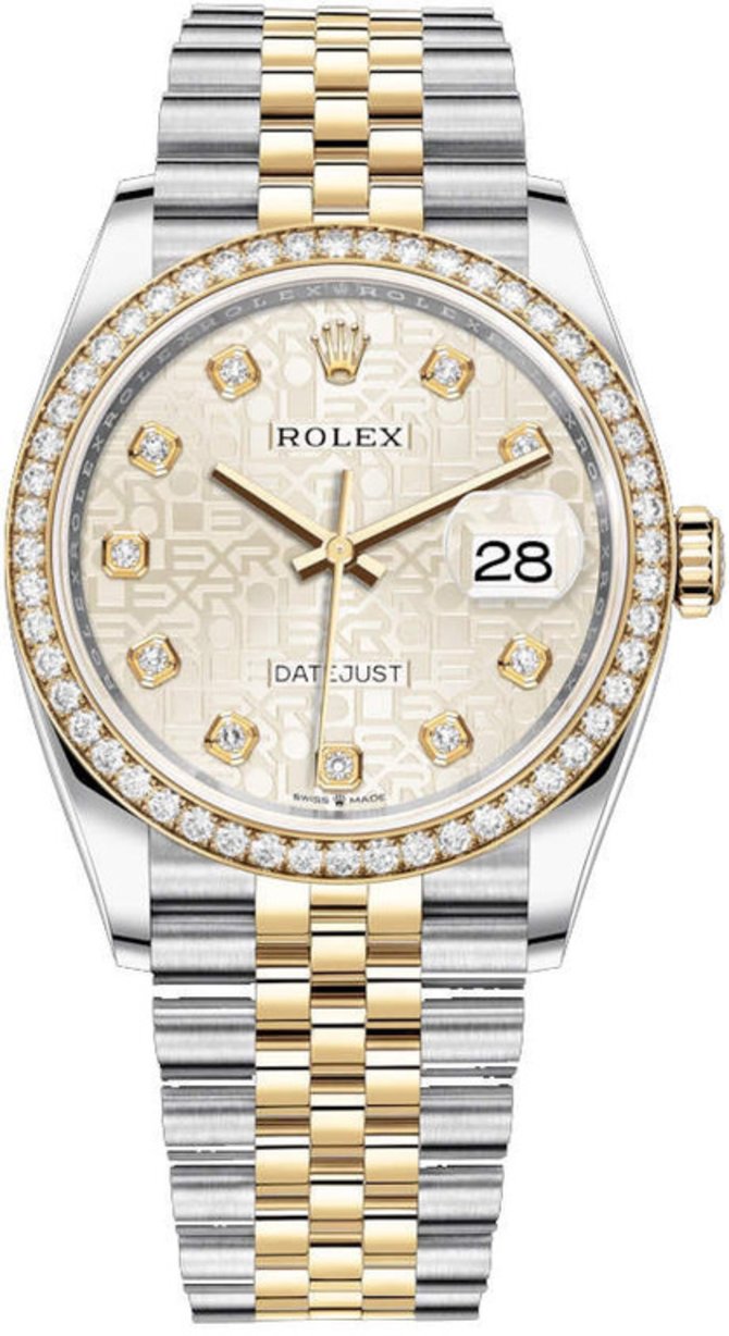 Rolex 116243 sjdj Datejust 36mm Steel and Yellow Gold
