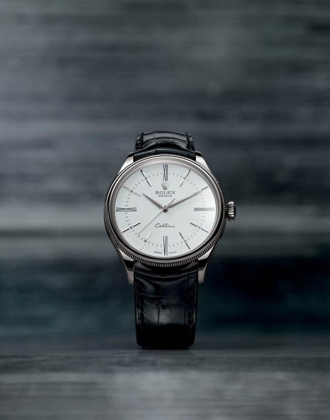 Rolex 50509 white dial Cellini Time - фото 5