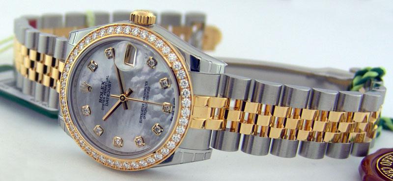 178383 mdj Rolex 31mm Steel and Yellow Gold  Datejust