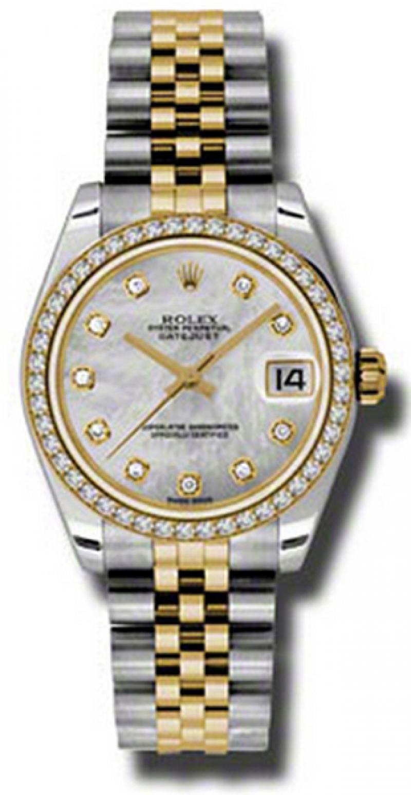 178383 mdj Rolex 31mm Steel and Yellow Gold  Datejust