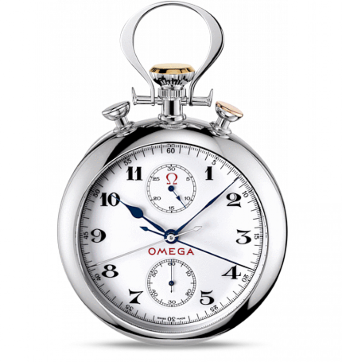 Omega 5110.20.00 Specialties Olympic pocket watch 1932 Limited edition