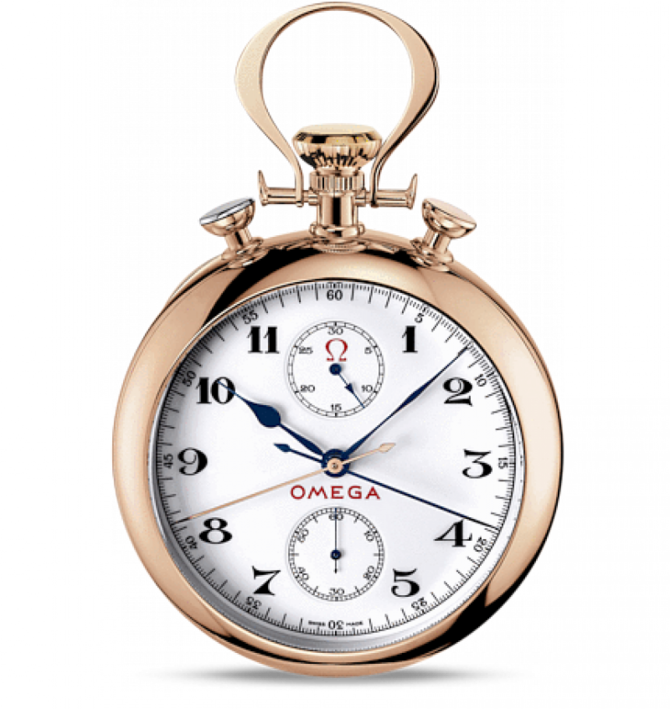 Omega 5108.20.00 Specialties  Olympic pocket watch 1932 Limited edition