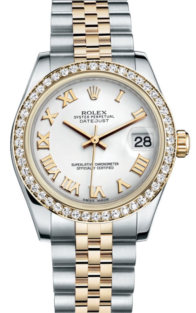 Rolex 178383 wrj Datejust 31mm Steel and Yellow Gold 