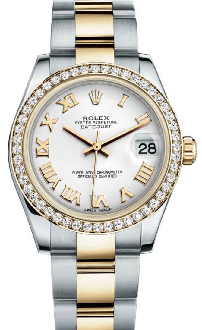 Rolex 178383 wro Datejust 31mm Steel and Yellow Gold 