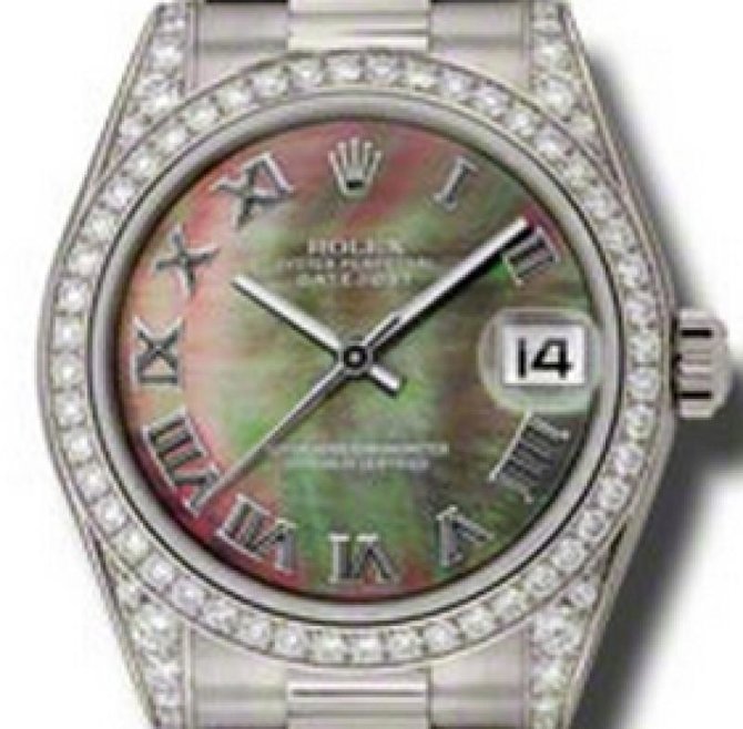 Rolex 178159 dkmrp Datejust 31mm White Gold  - фото 2